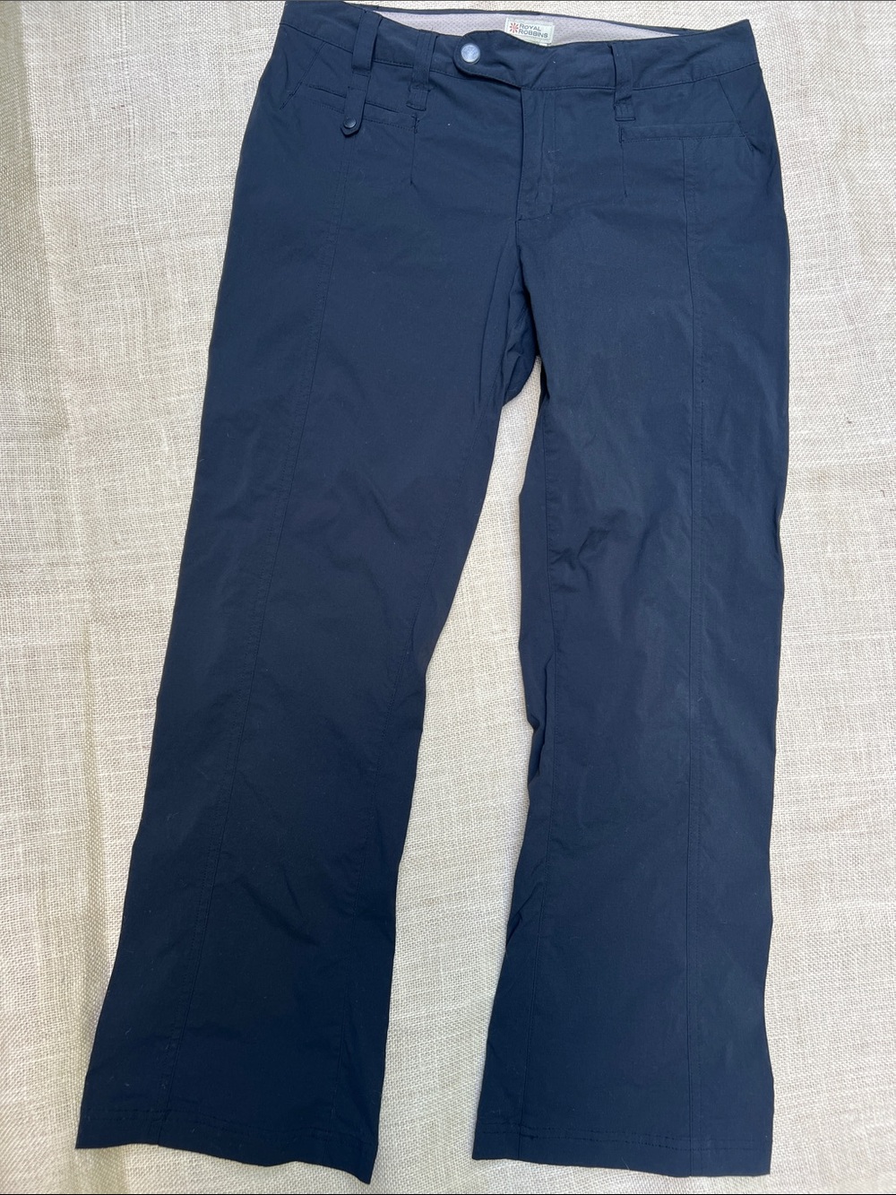 ROYAL ROBBINS Women’s Discovery Pants in Black sz 8